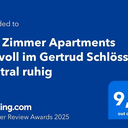 Апартаменты 2-4 Stilvoll Im Gertrud Schloessli - Zentral Ruhig Санкт-Галлен